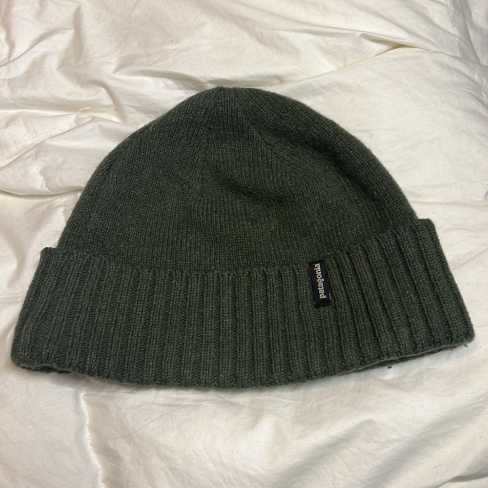 Patagonia Brodeo Beanie olive green